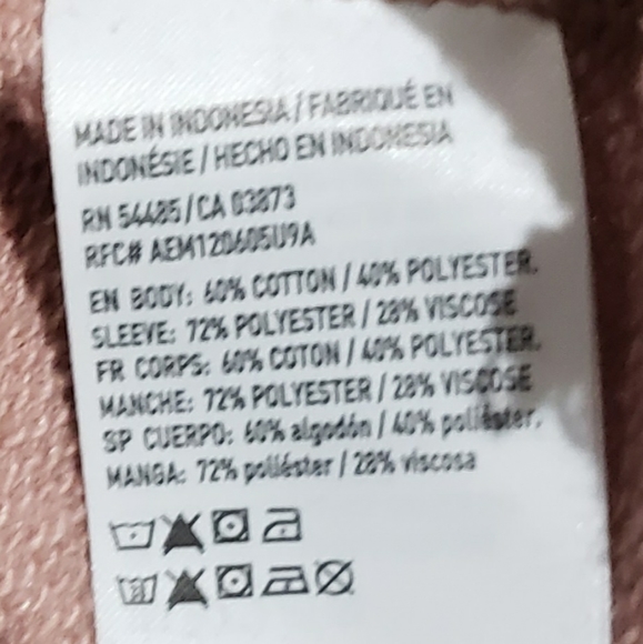 American Eagle Crewneck Peachy Sweatshirt - Picture 3 of 3